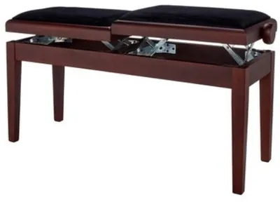 Produktbild von GEWA 130270 Double Doppelklavierbank Walnut Matt
