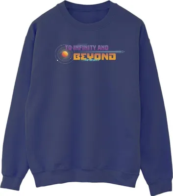 Produktbild von Disney - "Lightyear Infinity And Beyond" Sweatshirt für Damen BI25252 (S) (Marineblau)