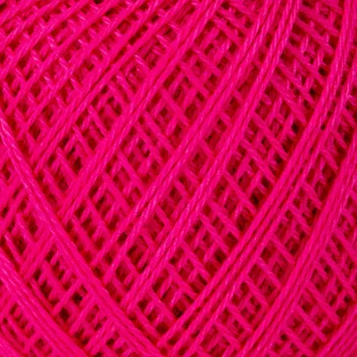 Produktbild von Olympus Sashiko Garn fein (Thread Thin), Baumwolle, Knäuel, ca 80m, Farbe 221, fuchsia, hergestellt in Japan