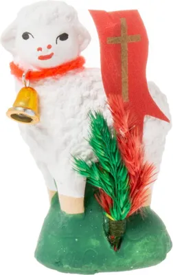 Image de Agneau de Pâques BST-10, 6,5 cm de haut