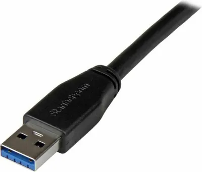 Obrázek produktu pro StarTech.com USB3SAB10M, 10 m, USB A, USB B, USB 3.2 Gen 1 (3.1 Gen 1), Samec/samec, Černá