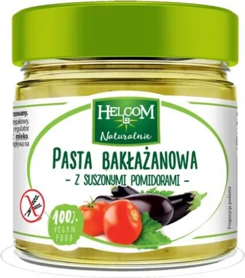 Produktbild von Helcom Pasta Bakłażan Suszone Pomidory 190 g