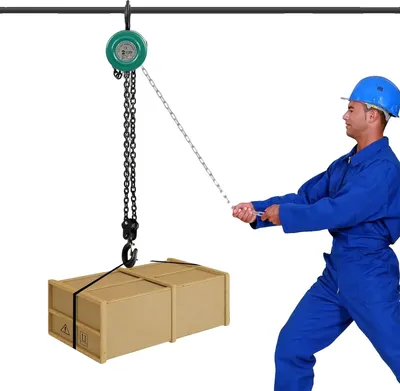 Obrázek produktu pro Řetězový kladkostroj, ruční ovládání, nosnost 2000 kg, 2T