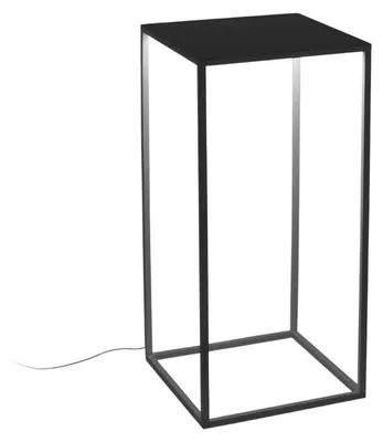 Produktbild von Stehleuchte Industrial-Minimal Hypothese Metall Weiß Led 16W 3000K H73Cm