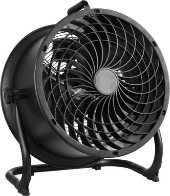 Imagen del producto de Ventilador industrial con 3 velocidades, base de 14 pulgadas, 2520 CFM, rotación de 360° y un flujo de aire de 23,62 pies/segundo.