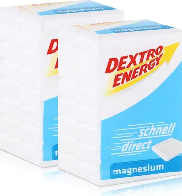 Produktbild von Dextro Energy Traubenzucker Magnesium 46g (2er Pack)