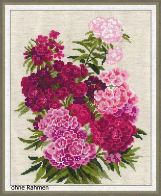 Produktbild von Riolis Zählbare Kreuzstichsets Sweet William