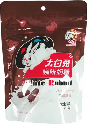 Produktbild von White Rabbit Creamy Candy Kaffee Geschmack 58g