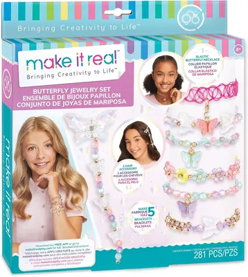 Produktbild von Real – Schmetterlings-Schmuckset