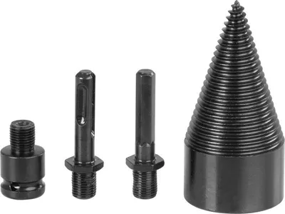 Obrázek produktu pro Tŕň Strend Pro, štiepací klin, kužeľ, 50 mm, 3x adaptér, na drevo