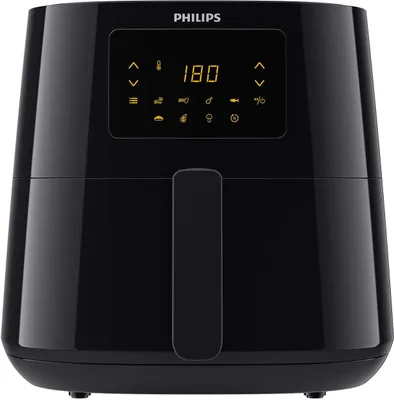 Produktbild von Philips Airfryer Essential, horkovzdušná fritéza, 1,2 kg, dotykový displej, energeticky úsporná, černá (HD9270/90)