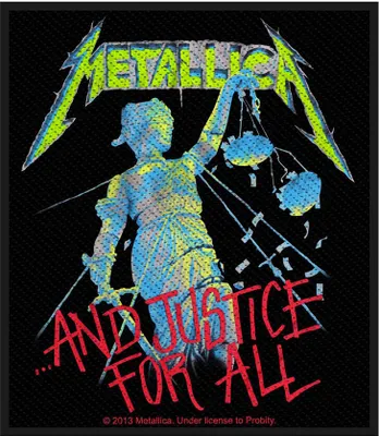 Produktbild von Aufnäher Patch - Metallica - And Justice For All