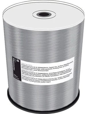 Produktbild von MediaRange MRPL505-C, 52x, CD-R, 120 mm, 700 MB, Tortenschachtel, 100 Stück(e)
