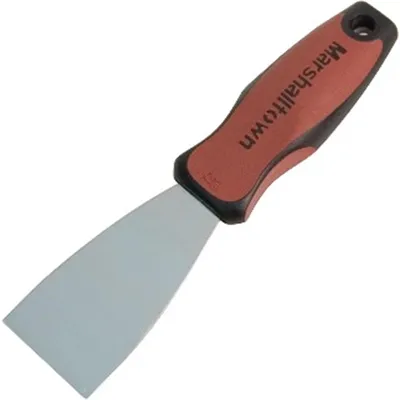 Image de Enduit flexible Marshalltown avec poignée DuraSoft, en acier, outil pour travaux de plâtrerie