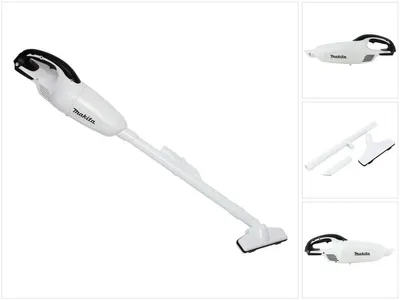 Zdjęcie produktu dla Odkurzacz akumulatorowy Makita DCL 180 ZW 18 V biały solo - bez akumulatora, bez ładowarki