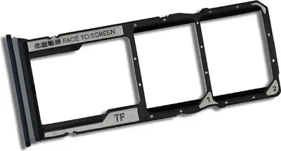 Produktbild von Xiaomi Redmi 14C 4G – Ersatz Dual SIM-Kartenhalter – Schwarz