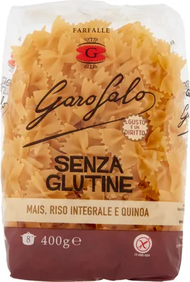 Zdjęcie produktu dla Makaron farfalle senza glutine 400g - Garofalo