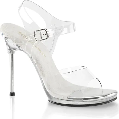 Produktbild von CHIC-08 Damen Sandale von Fabulicious, Transparent EU 35, US 5
