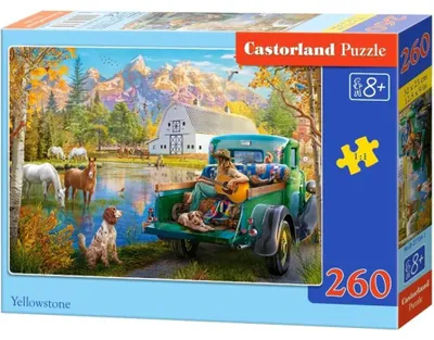 Zdjęcie produktu dla Puzzle 260 Yellowstone CASTOR - Castorland