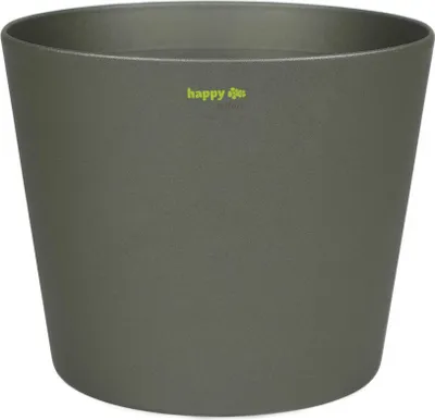 Produktbild von Kunststoff Blumentopf Florenz anthrazit Ø 14,3 cm Höhe 12,0 cm