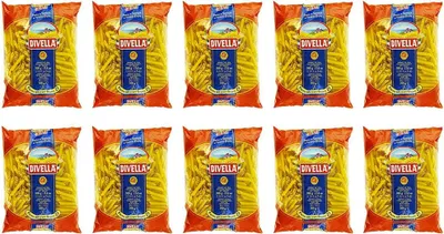 Produktbild von 10x Pasta Divella 100% Italienisch N°38 Pennette di Mezzani 500g