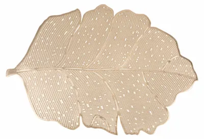Tafelset Blattgold 45 x 30 cm, Gold, PVC, 6-teilig