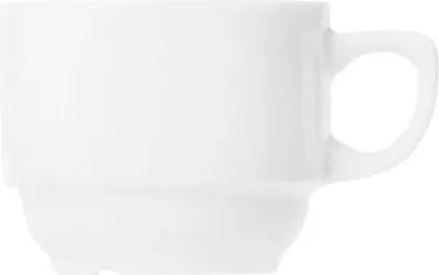 Imagen del producto de Taza para café de 0,1 litros, apilable, de la marca Praktik Thun, paquete de 6 unidades
