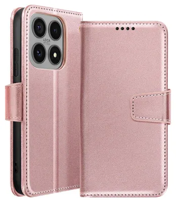 Obrázok produktu pre Avizar, puzdro na peňaženku so skladacou podperou pre Xiaomi 17, šampanská ružová
