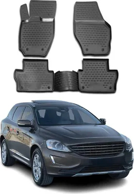 Immagine prodotto di 2008-2017 Tappetini Volvo XC60 TPE Nero 4 pz