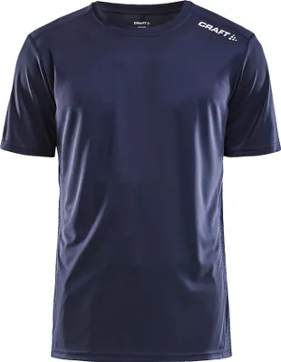 Productafbeelding van Craft - "Rush" T-shirt voor heren, korte mouwen, model BC5093 (XL) (Marineblauw)