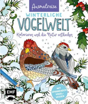 Obrázok produktu pre Ausmalreise Winterliche Vogelwelt