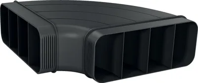 Produktbild von Gaggenau AD857031, Flachkanal, ⌀ 150 mm, 90 °, horizontal