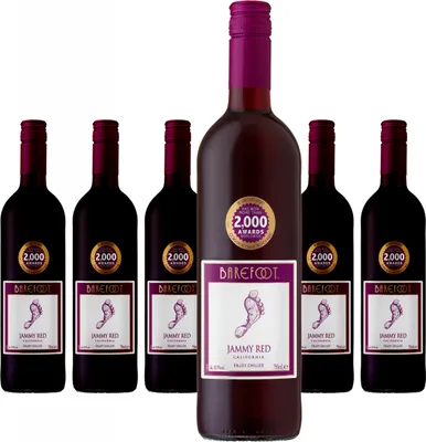 Produktbild von 6 x Barefoot  Jammy Red