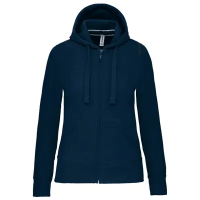 Produktbild von Kariban DAMEN KAPUZENSHIRT mit Reißververschluss