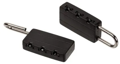 Obrázek produktu pro Visací zámek s 3-číselným kódem - 2 ks