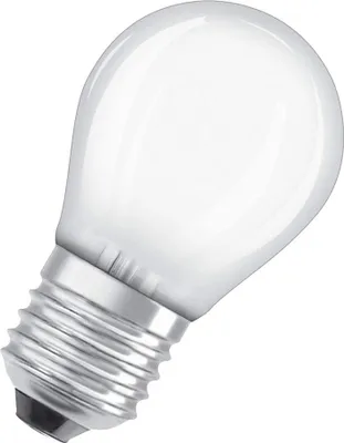 Immagine prodotto di 2 x Osram LED a filamento goccia 4W = 40W E27 opaco 470lm 827 bianco caldo 2700K