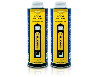 Produktbild von 2 Stück Innotec Hi-Temp Wax Dry Transparent - Next Level Konservierung für Automotive & Industrie - Idealer Unterbodenschutz und Hohlraumkonservierung