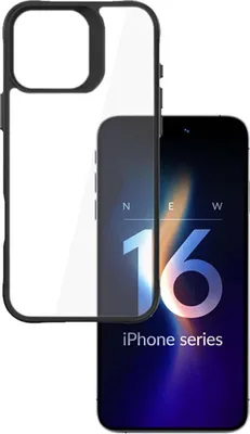 Productafbeelding van 3mk Beschermhoes Armor Case+ hoesje voor Apple iPhone 16 Pro Max, transparante achterkant