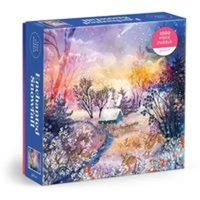 Zdjęcie produktu dla Galison Puzzle Magiczny śnieżny krajobraz 1000 elementów