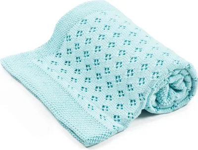 Obrázok produktu pre Bellochi detská deka - 100% bambus - mäkká - 100x80 cm - ažurový - Freshwind