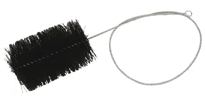 Produktbild von Ofenrohrwischer mit 13,5 cm Durchmesser und 15 cm Länge, 1 Meter Seillänge