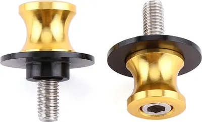 Produktbild von Motorrad CNC Hinterständer Schwingenspulenschieber Schwingenspulen (6 mm, Gold)