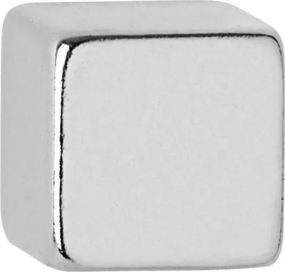 Obrázek produktu pro MAUL Magnetický kostka 10 kusů 3,8 kg ocel kov neodym 1 x 1 x 1 cm stříbrná