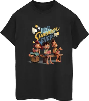 Produktbild von Disney - "Best Summer Ever" T-Shirt für Damen BI30827 (L) (Schwarz)