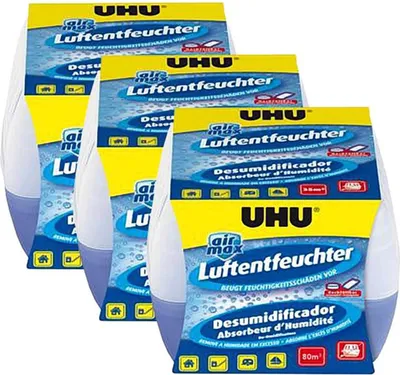 Produktbild von 3x UHU 47090 Luftentfeuchter Original 1000 g