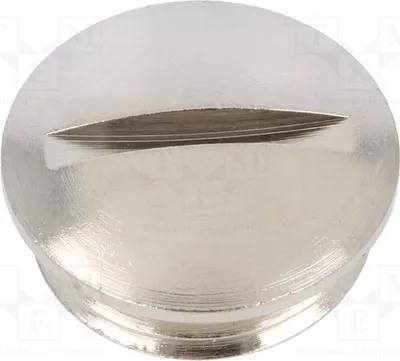 Imagen del producto de 1 x Cubierta IP54 M16, recubrimiento: níquel. 52103110. Tapones: latón, 1,5