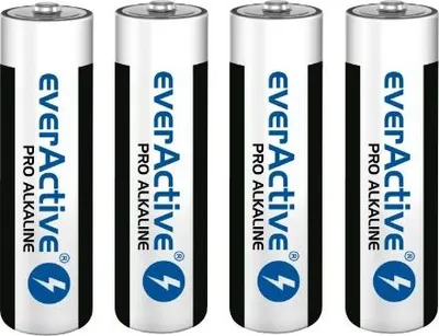 Zdjęcie produktu dla Bateria alkaliczna, EverActive, AA (R6) 4 sztuki