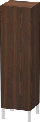 Produktbild von Halbhochschrank L-CUBE INDIVIDUAL 250/500x200/363x901/1320mm Ans li NB geb Anschlag links nussbaum gebürstet