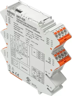 Obrázok produktu pre Wago 2857-535, IP20, Šedá, Nemecko, -40 - 70 °C, 22,5 mm, 110 mm