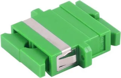 Zdjęcie produktu dla shiverpeaks ®-BASIC-S--Złącze światłowodowe, SC-SC, duplex, zielone (BS07-60061)